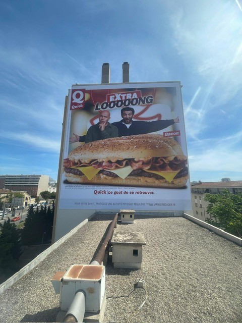 Affichage XXL 5 bache quick