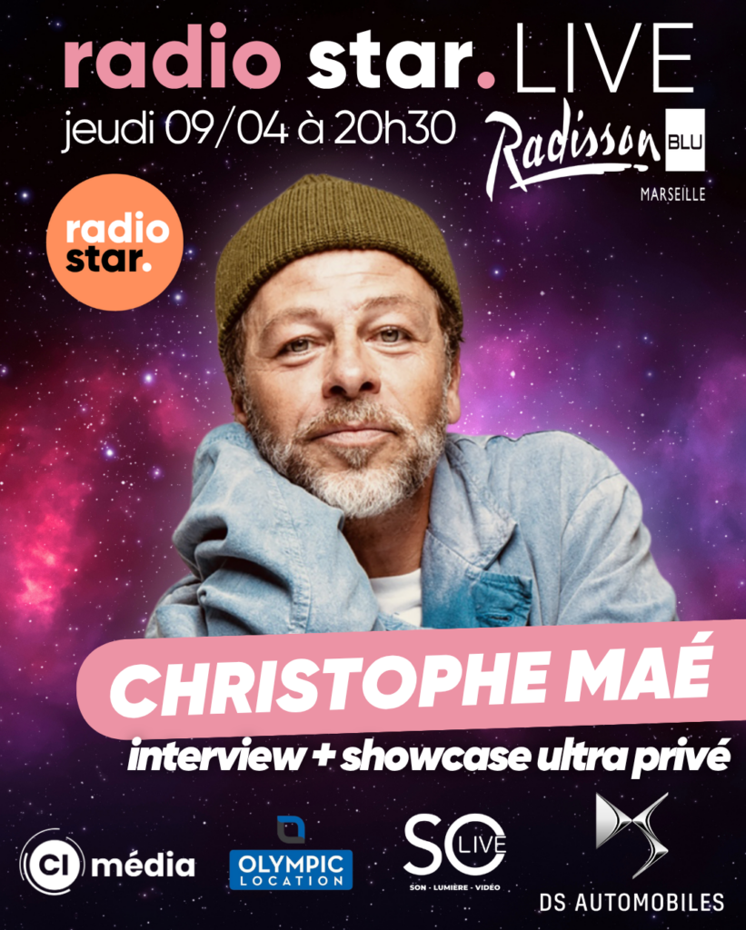CHRISTOPHE MAE EN SHOWCASE ULTRA PRIVE! 1 mae showcase